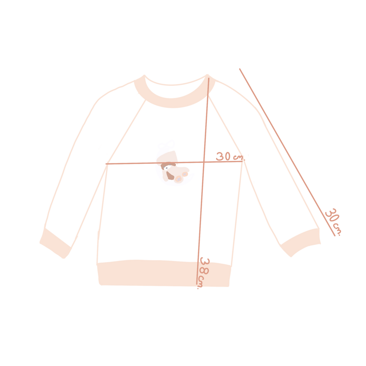 Vaikiškas džemperis "Kudlius" 92-98 dydis